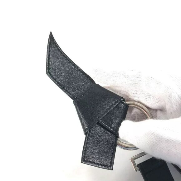 LOUIS VUITTON Monogram Included strap Shoulder strap Leather Black/Brown - Picture 4 of 10